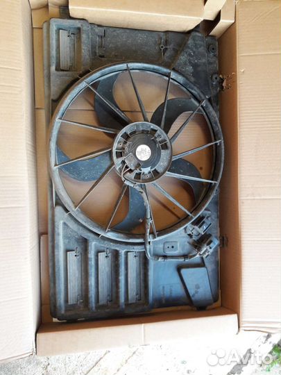 Вентилятор охолождения форд транзит