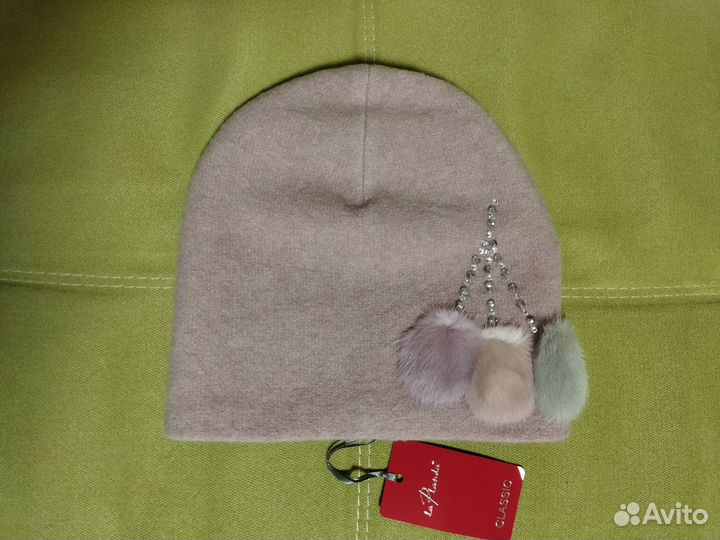Шапка зимняя женская 