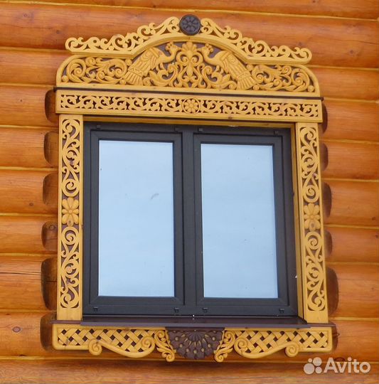 Резные объёмные наличники