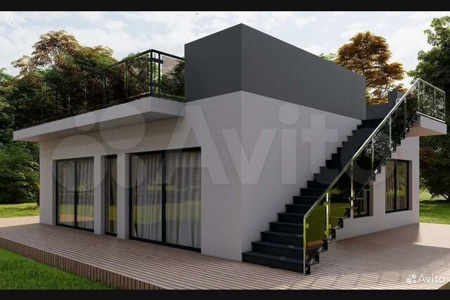 Дом 100 м² на участке 5 сот.