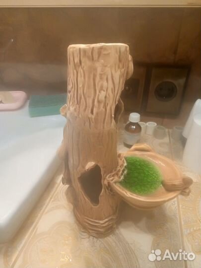 Грот для аквариума керамический