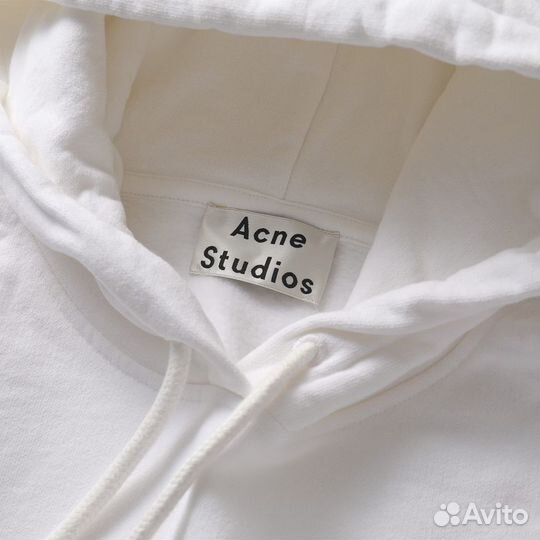 Худи Acne Reverse-logo hooded