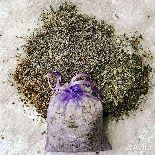 Соль для ванны с натуральными травами, 2000 грамм