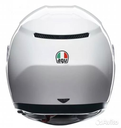 AGV Шлем K-3 E2206 mono seta white XL