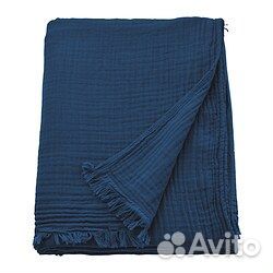 Покрывало Vallkrassing IKEA новое синее