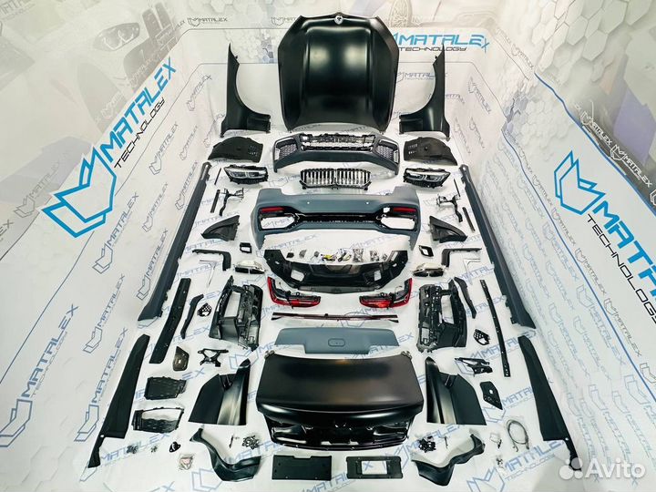 BMW F02 рестайлинг обвес в сборе