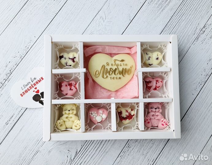 Шоколад на День влюбленных. 14 февраля