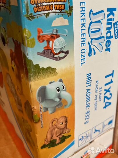 Kinder joy коллекция животные