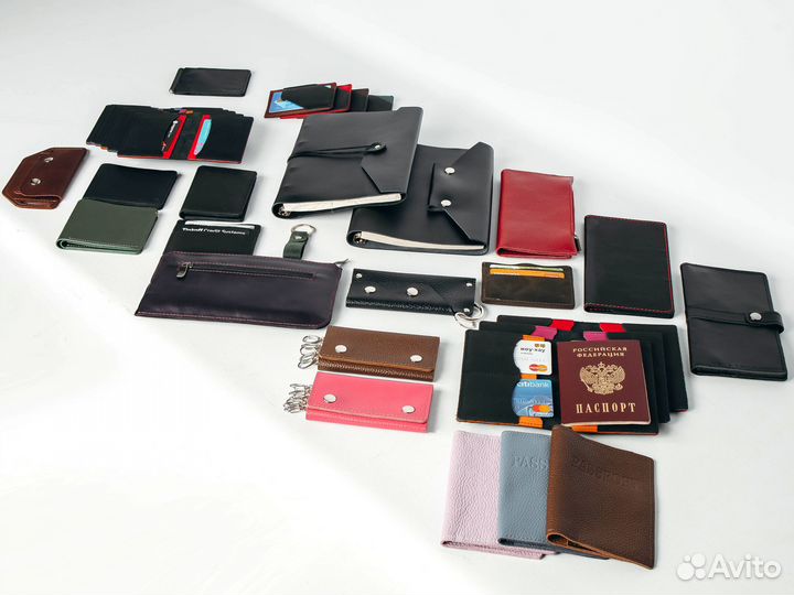 Кошелек из натуральной кожи Опт/ для Маркетплейсов