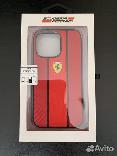 Чехол на iPhone 13 pro Ferrari