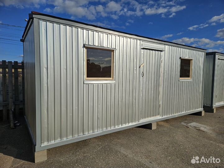 Блок контейнер 2.4х6 утепленный