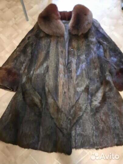 Шуба из нутрии