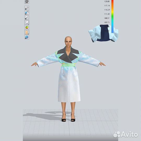 Разработка лекал / конструктор одежды