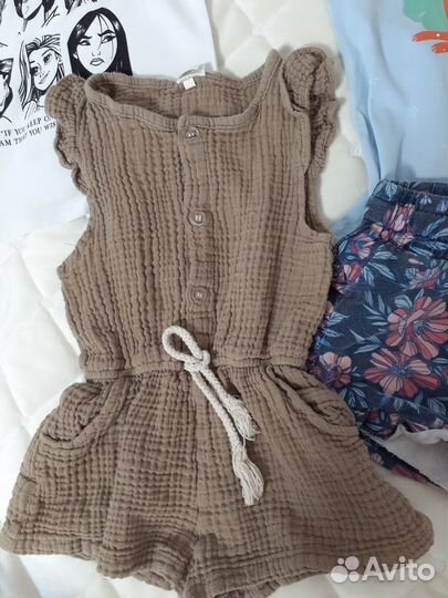 Вещи пакетом для девочки 98 104 hm zara