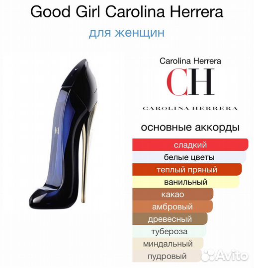 Духи женские Carolina Herrera Good Girl 25мл