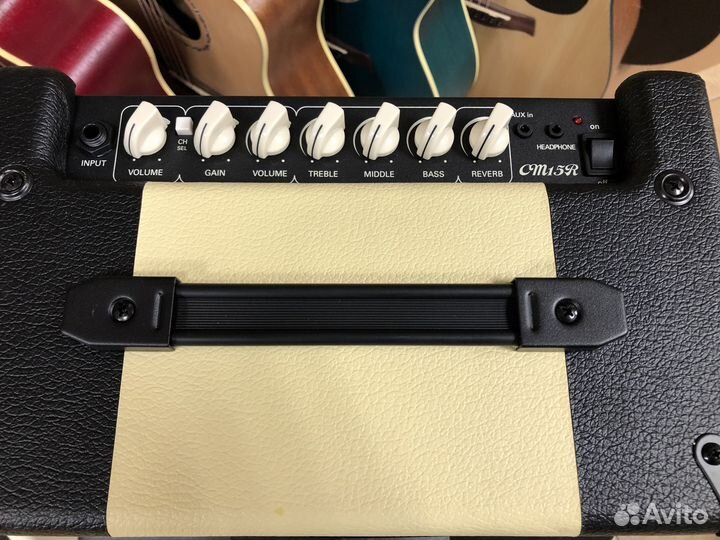 Комбоусилитель Cort CM15R-EU-BK, 15Вт, (черный)