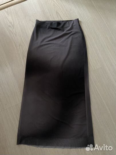 Юбка lime серая