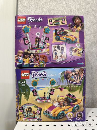 Lego Friends 41390 Машина со сценой Андреа