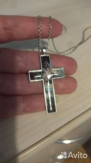 Подвеска Крест на цепи