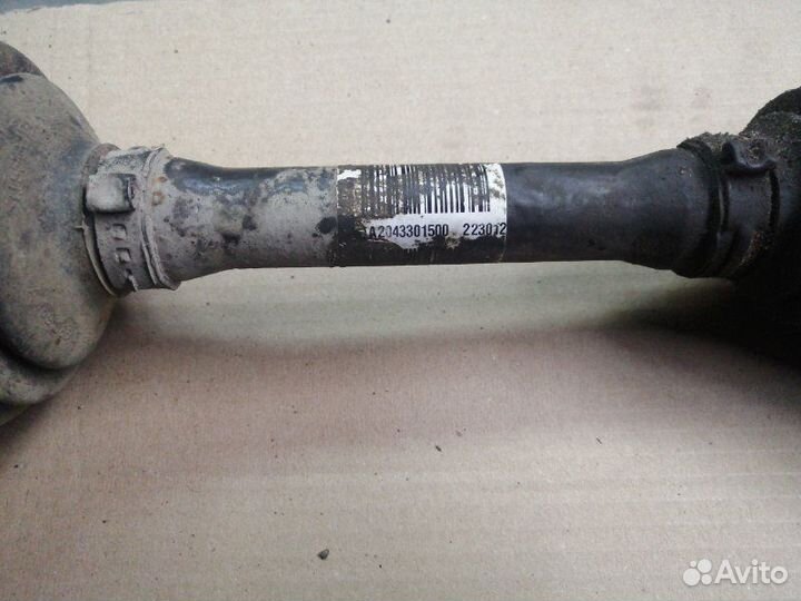 Полуось передний левый Mercedes Glk