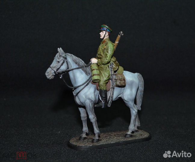 Оловянный солдатик 54 гмм.Красноармеец-кавалерист