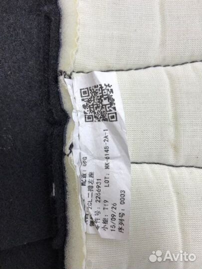 Обивка сидения задняя левая Infiniti Qx80 Z62