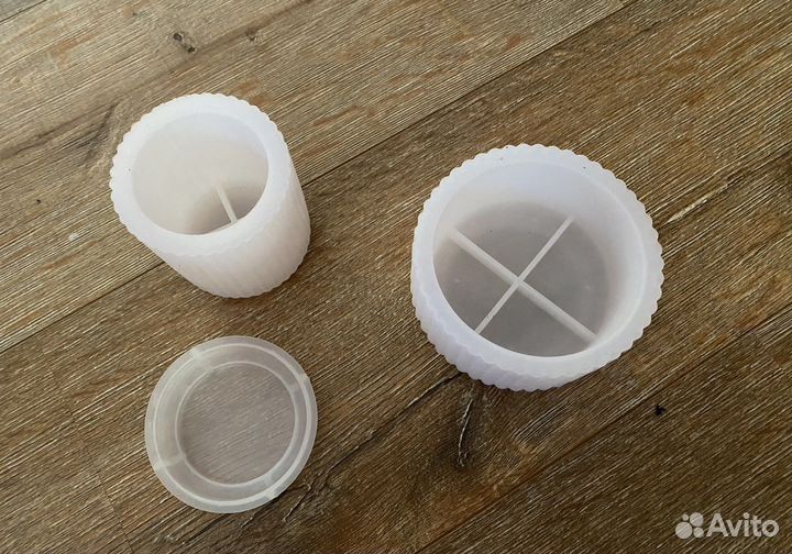 Силиконовые формы для гипса кашпо