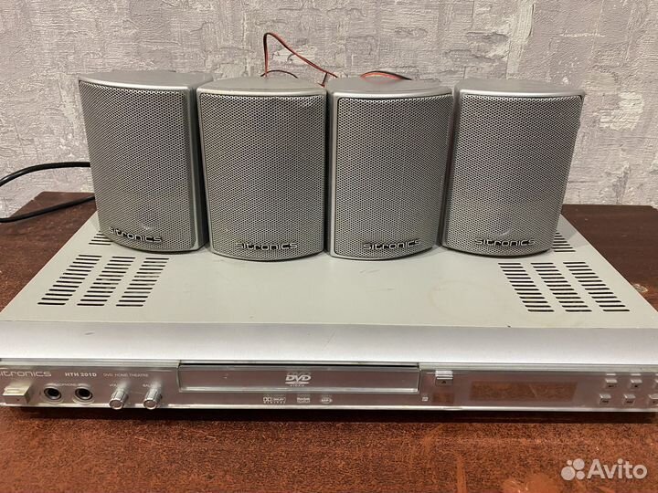 Dvd плеер sitronics htd 201d с колонками