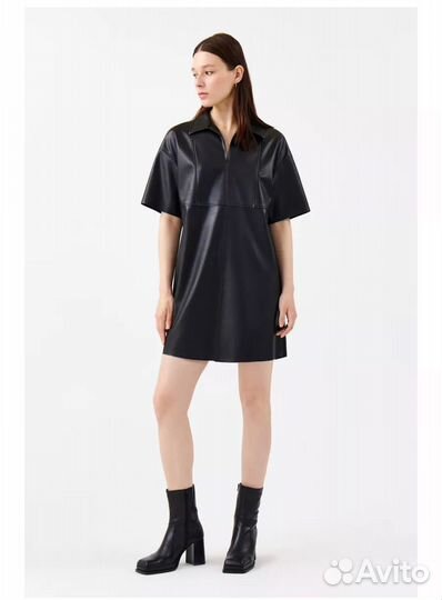 Кожаное платье Befree