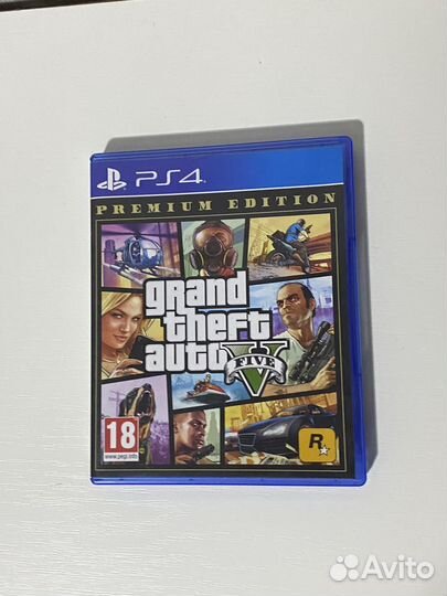 Диски на ps4 гта 5