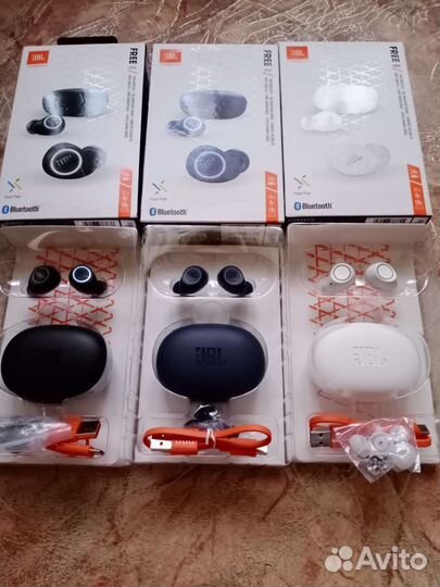 JBL free II новые