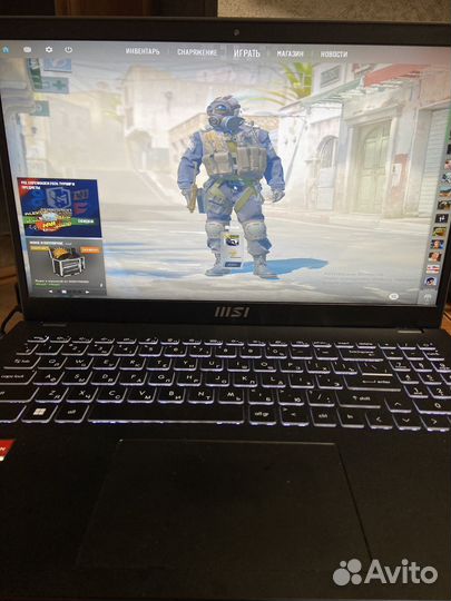 Игровой ноутбук MSI modern 15