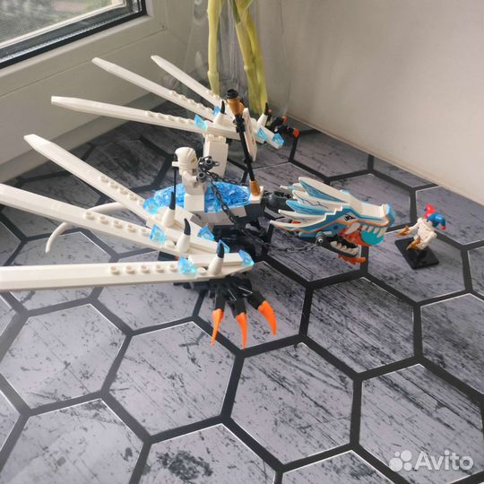 Лего Ниндзяго 2260 Аттака ледяного дракона