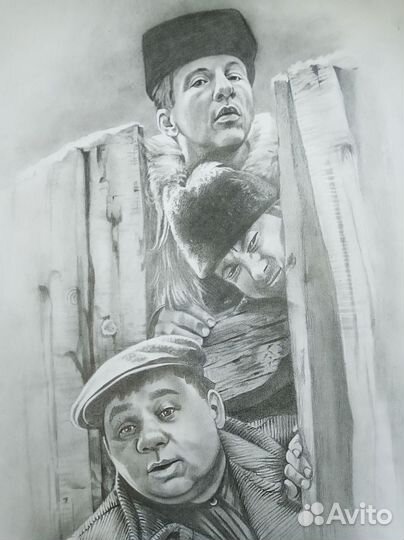 Картина карандашом 