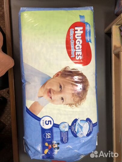 Подгузники Huggies 5 для мальчиков