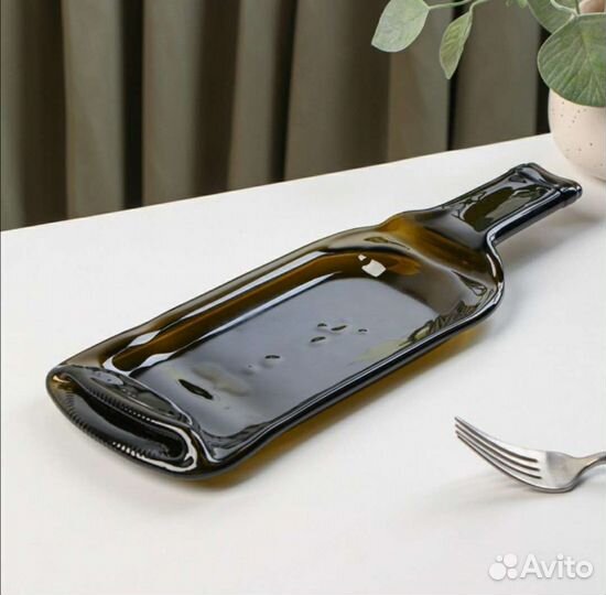 Менажница бутылка. Подарочный набор