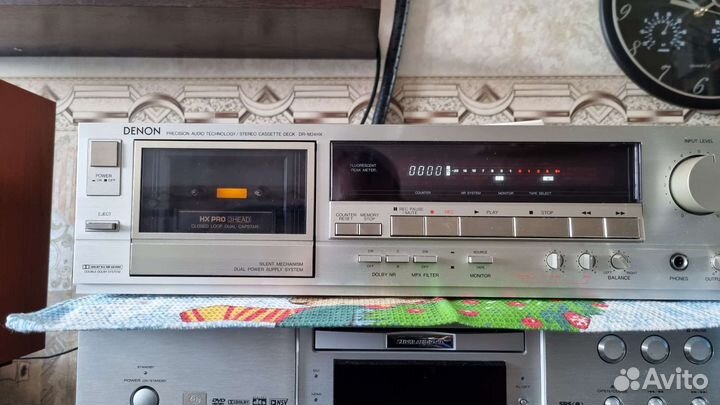 Кассетная дека denon DR-M24 HX