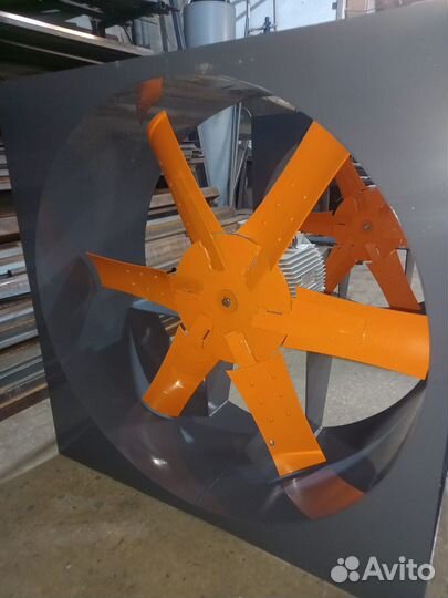 Сушильные камеры древесины - осевые вентиляторы во