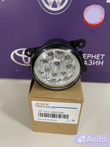 Птф Ford Focus 2/3 диодная белая прав/лев