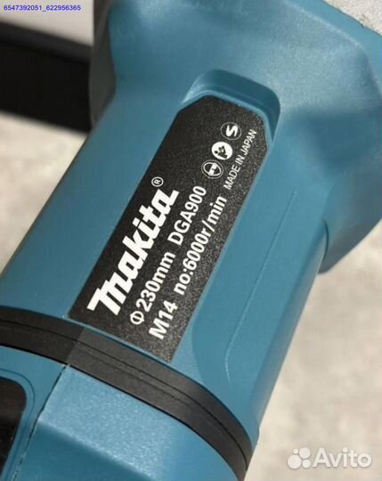 Аккумуляторная болгарка Makita 230 мм (Арт.77340)