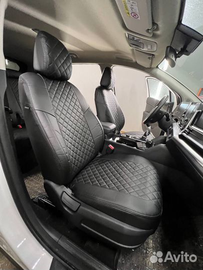 Чехлы из экокожи на Кия Спортейдж 5 Автопилот