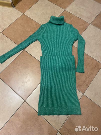 Платье лапша люрекс