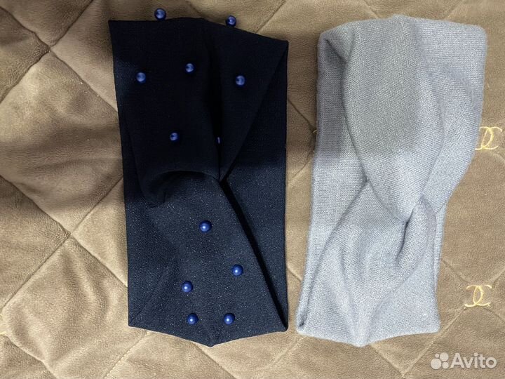 Головные повязки на зиму. Женские