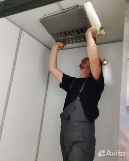 Монтаж и демонтаж холодильни