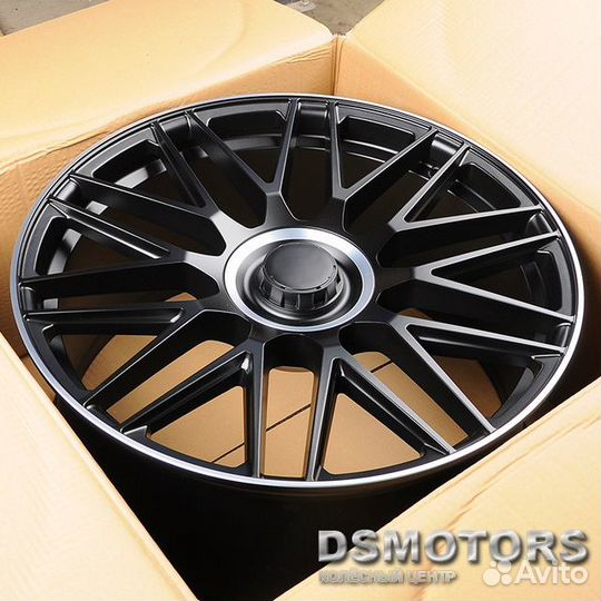 Диски Y0207 9.5/22 5x112 ET45 d66.6 matt black mac