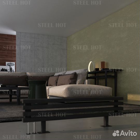 Напольный дизайнерский радиатор отопления от завод