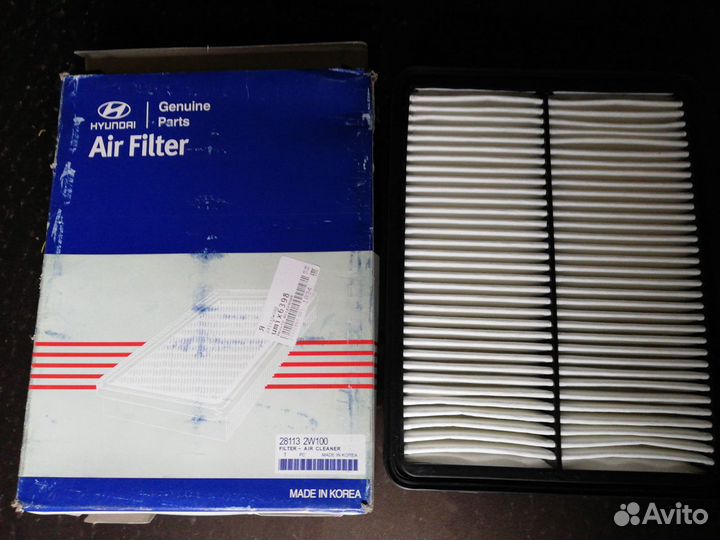 Hyundai/KIA Воздушный фильтр