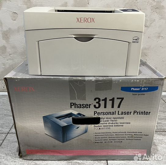 Принтер лазерный Xerox Phaser 3117 черно-белый