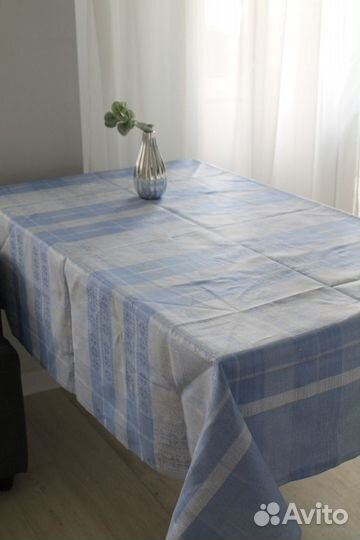 Новая скатерть Лен-Жаккард СССР
