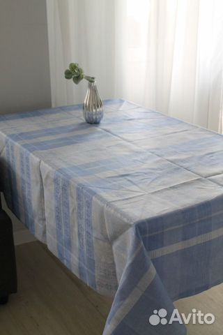 Новая скатерть Лен-Жаккард СССР